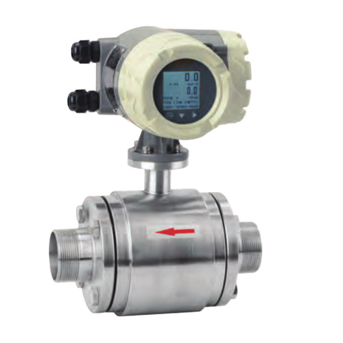 What industries are BSP Connection Electromagnetic Flowmeter Sensors usually used in?