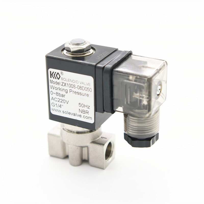 ZX100 Series Two way direct acting normally closed valve